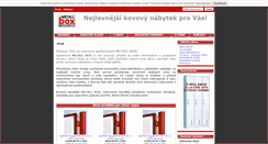 Desktop Screenshot of metallbox.cz