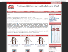 Tablet Screenshot of metallbox.cz